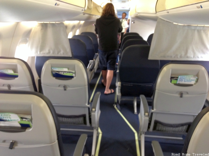 Alaska Airlines E 175 Main Cabin