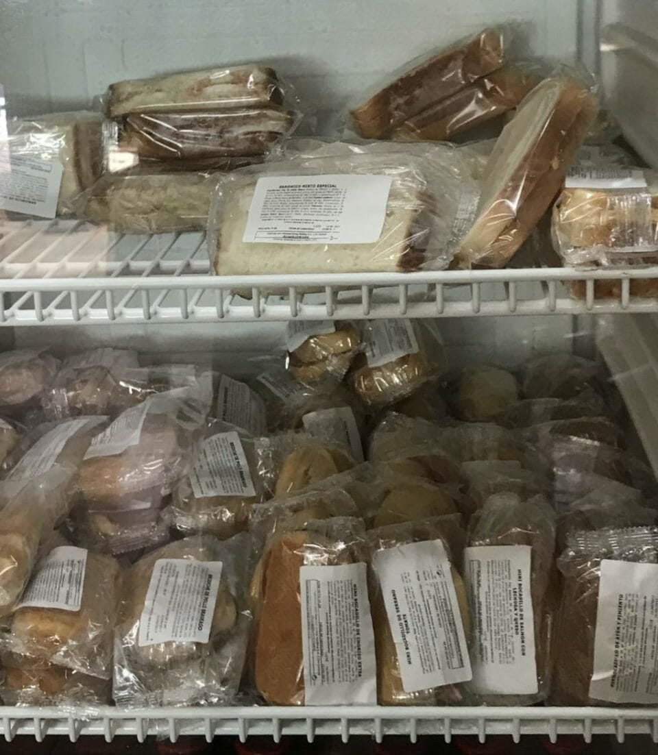 a refrigerator full of food