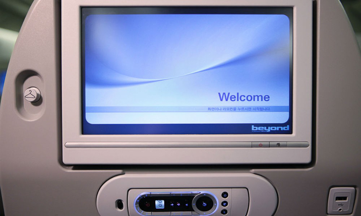 a screen on a plane