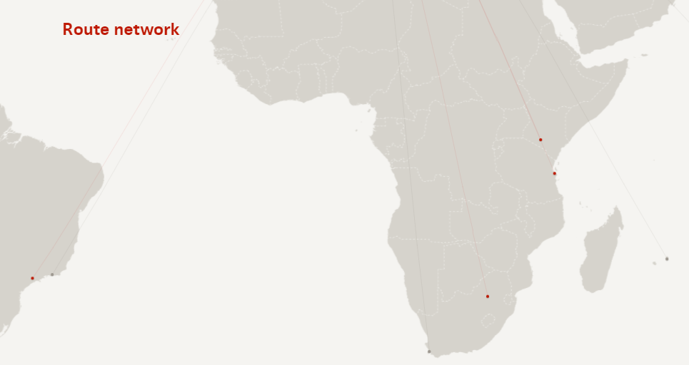 a map of the continent