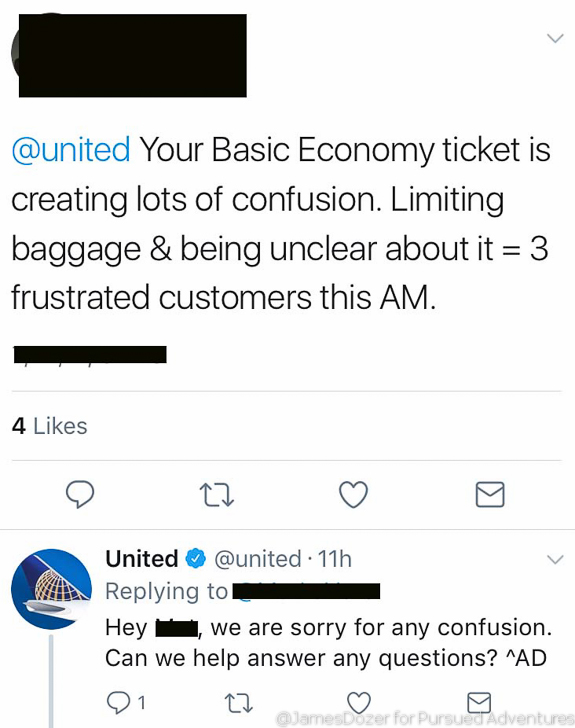 United Basic Economy 