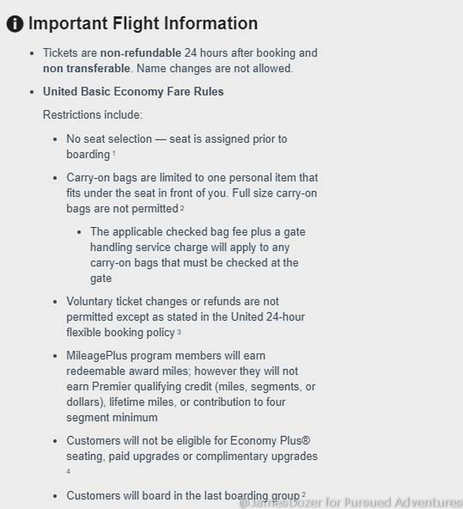 How to Get Around Basic Economy Restrictions on United