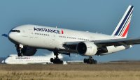 a large airplane on a runway
