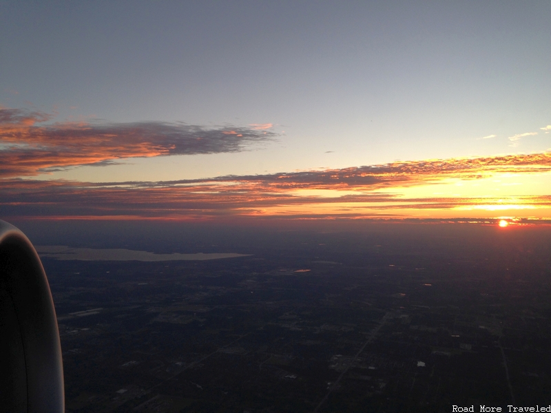 Sunrise east of Dallas