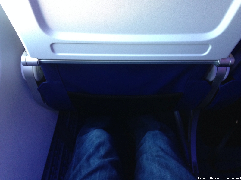 Southwest 737 MAX 8 legroom