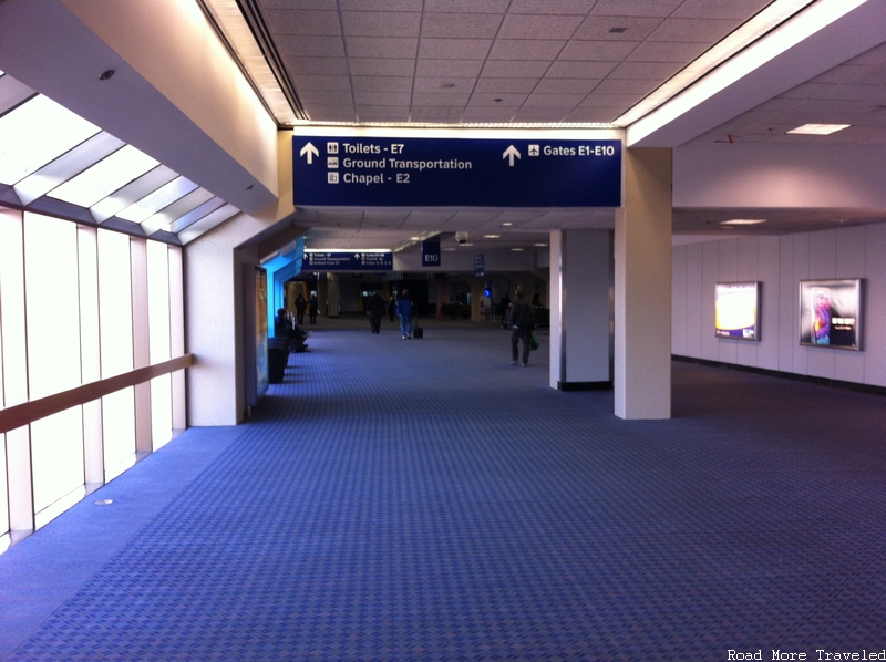 DFW Airport Terminal E - Before Refresh