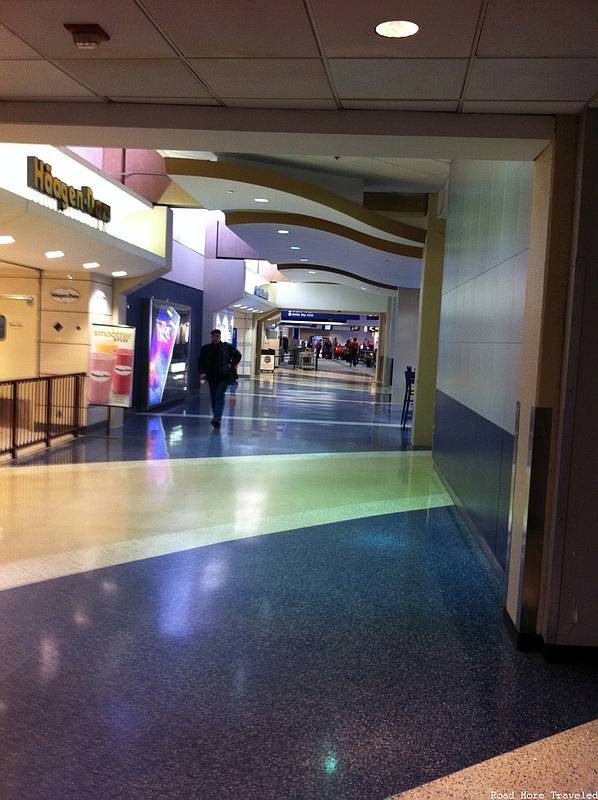DFW Terminal E - new tile floors