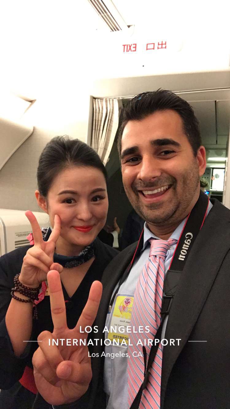 a man and woman posing for a picture