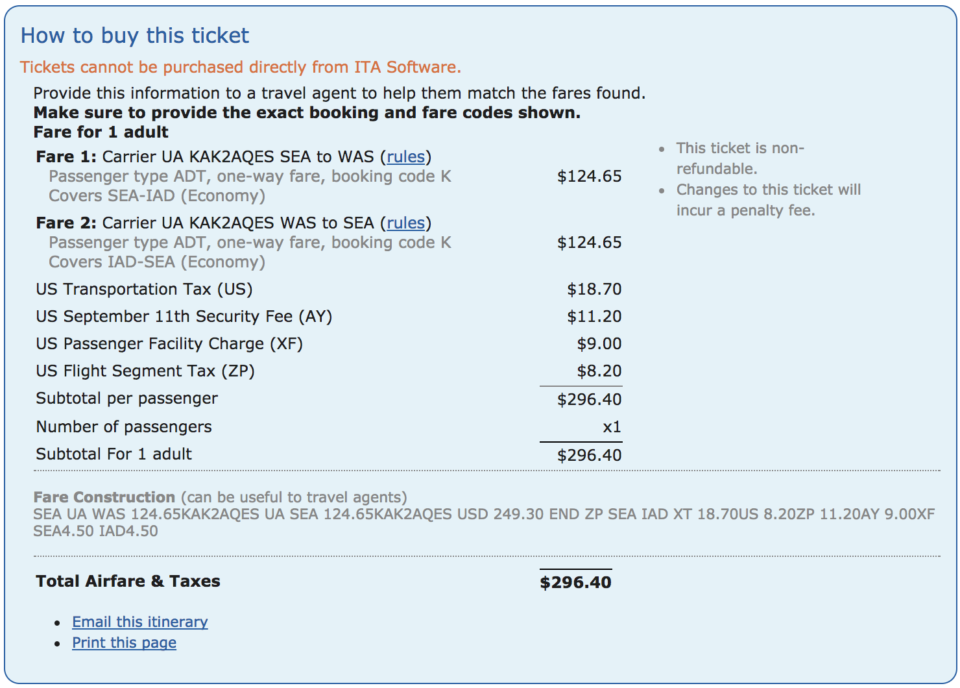 a screen shot of a ticket