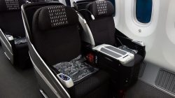a seat on an airplane