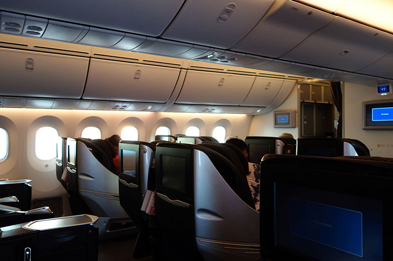 a row of seats on an airplane