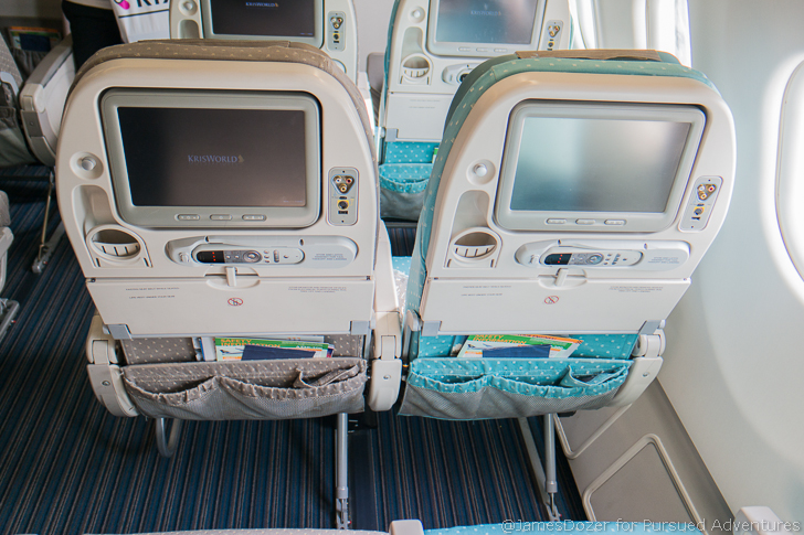 Singapore Airlines A330 Economy Class