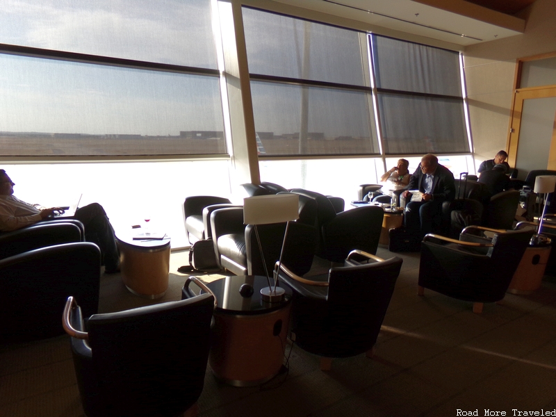 The Club at DFW - window seating
