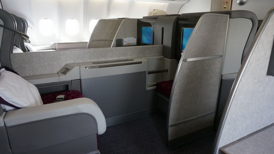a plane with seats and windows