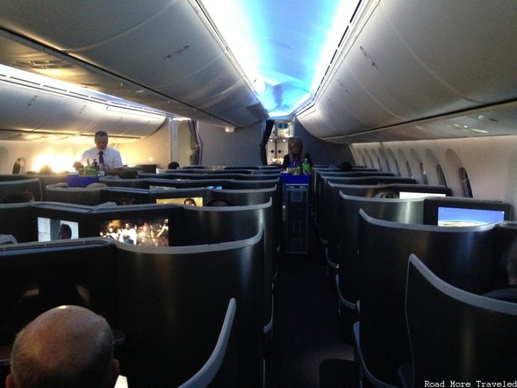 American Airlines B787-9 Business Class - interior