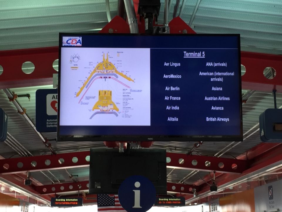 a screen with a map on it