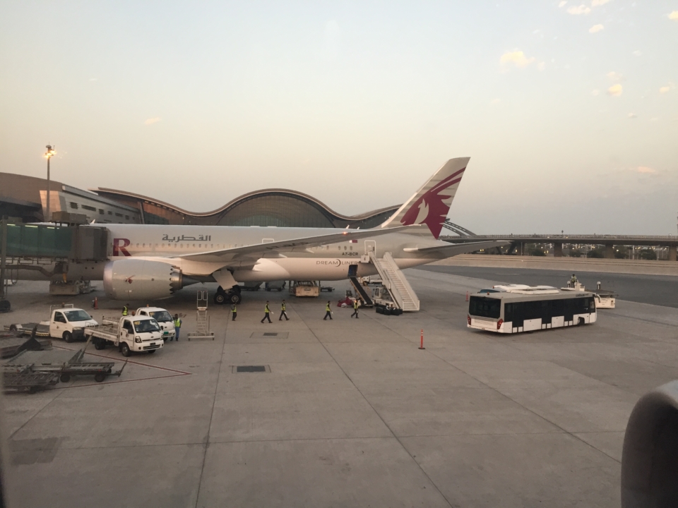 a plane on the tarmac
