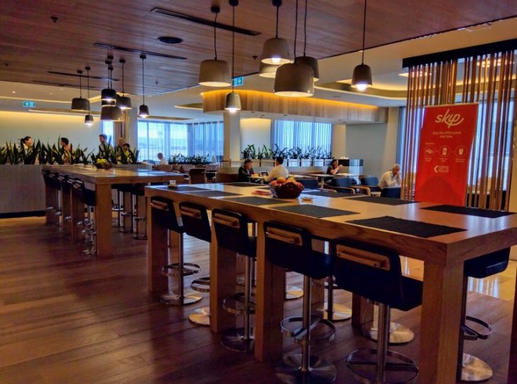Review Qantas Business Lounge Perth Travel Codex
