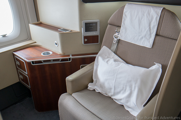 Qantas A380 First Class, Sydney to Los Angeles