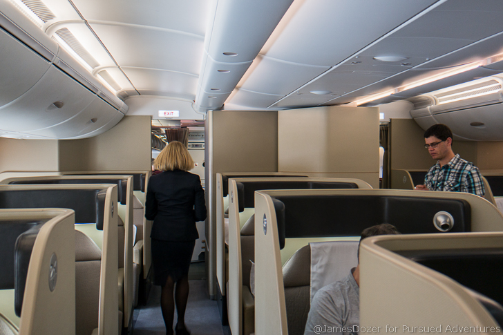 Qantas A380 First Class, Sydney to Los Angeles