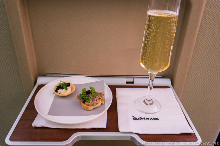 Qantas A380 First Class, Sydney to Los Angeles