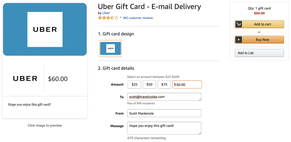a screenshot of a gift card