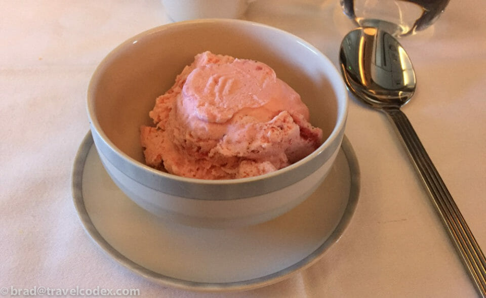 a bowl of ice cream