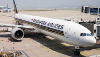 a large airplane on the tarmac