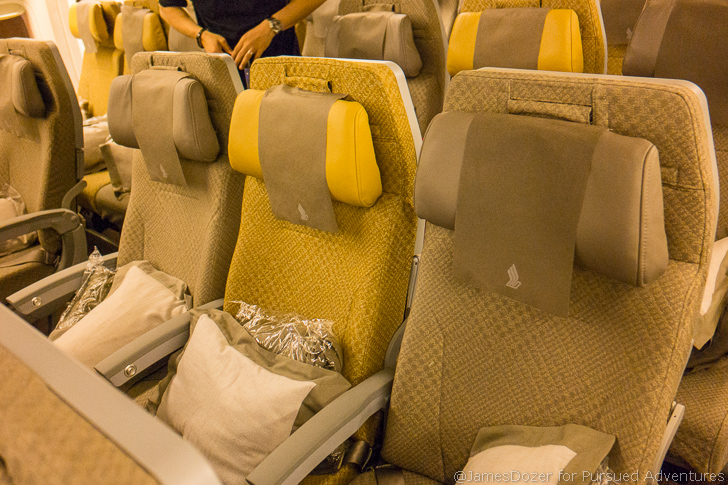 Singapore Airlines Economy Class