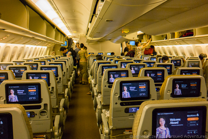 Singapore Airlines Economy Class