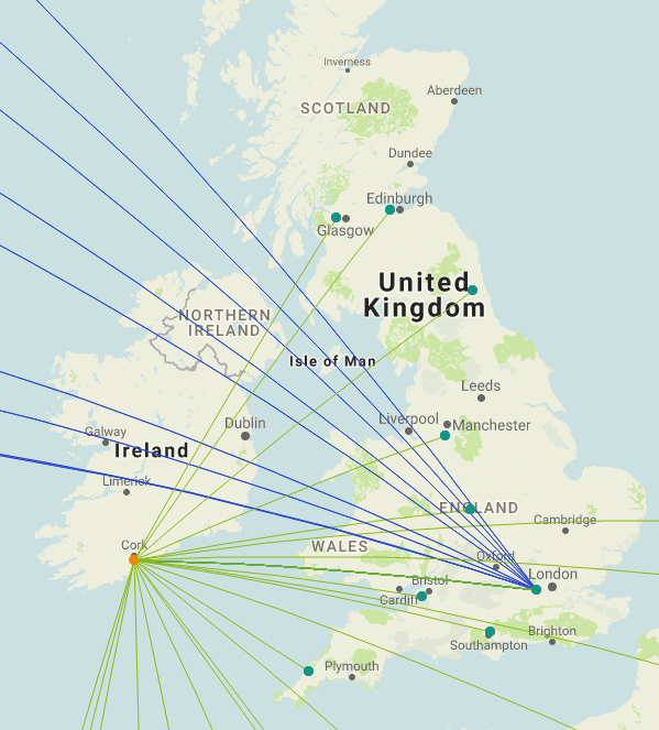 a map of the united kingdom