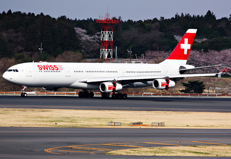 SWISS Airbus A340