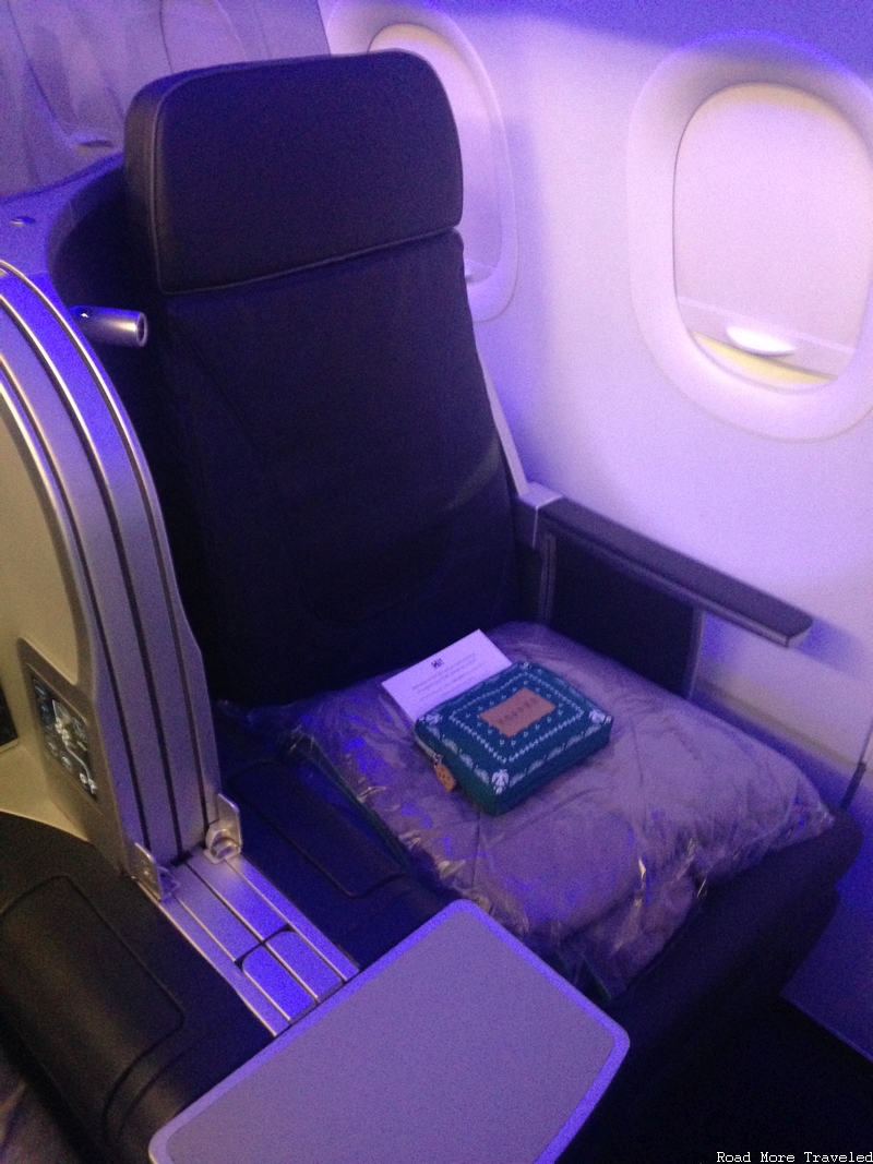jetBlue Mint - seat