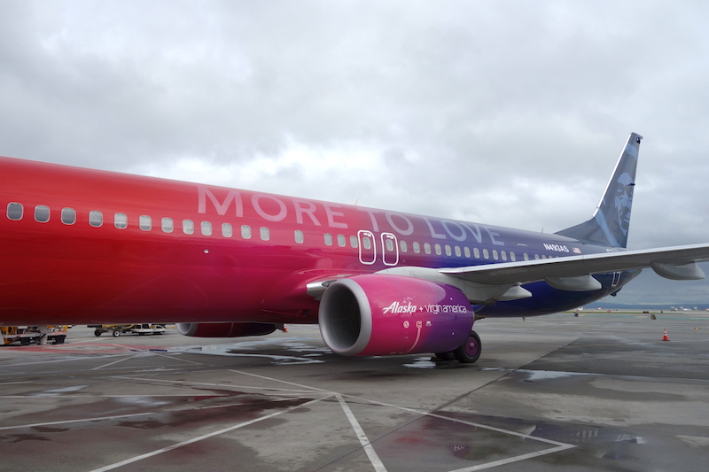 a large airplane on a runway