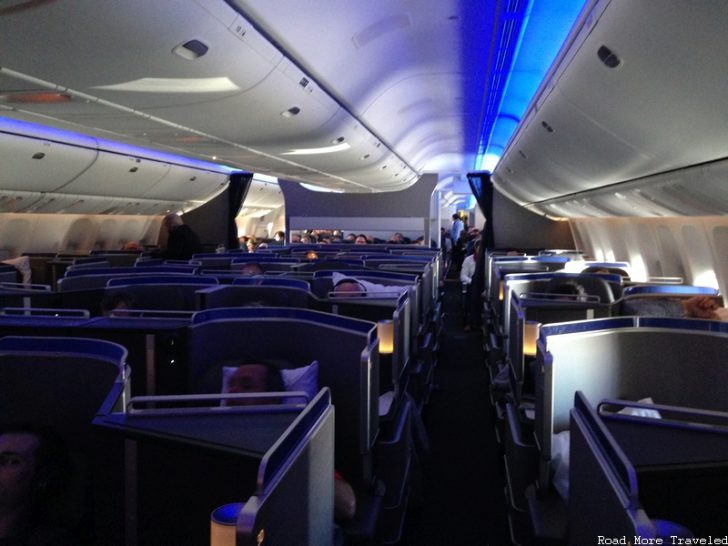 United 777-300ER Polaris Interior