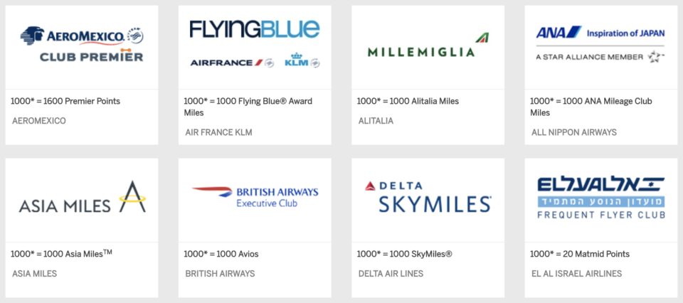 a screenshot of a group of logos