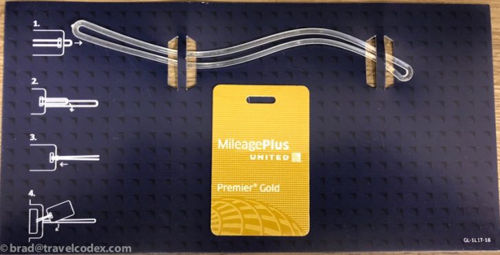 a blue box with a yellow label