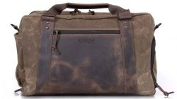 a brown bag with a handle
