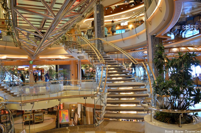 Royal Caribbean Liberty of the Seas - grand staircase