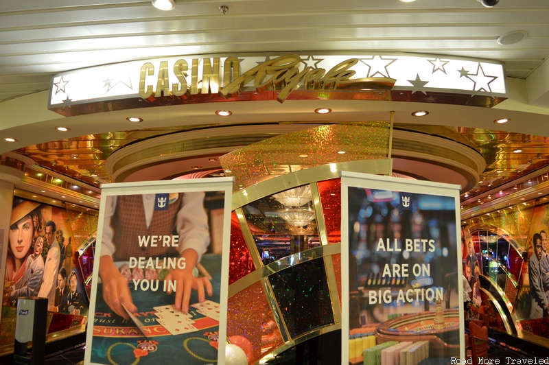 Royal Caribbean Liberty of the Seas - Casino Royale entrance