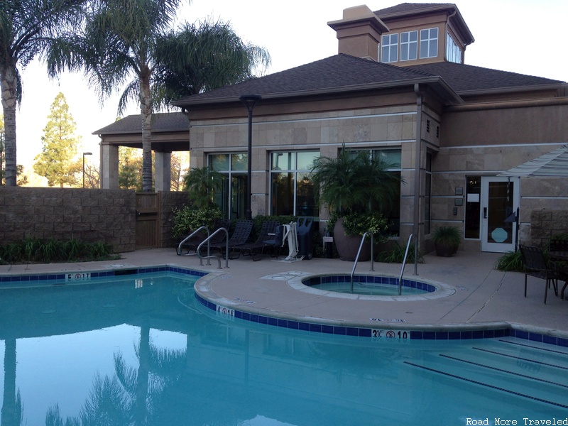 Hilton Garden Inn San Bernardino - main building from pool