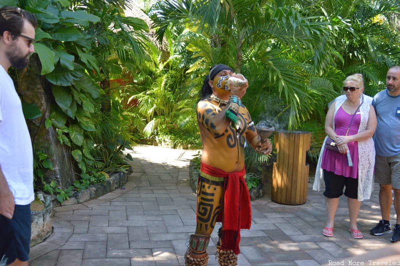Mayan cultural demonstration
