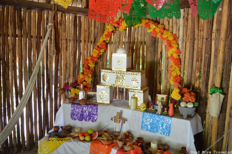 Mayan prayer altar