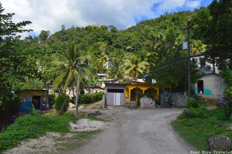 Rural buildings in Jamaica