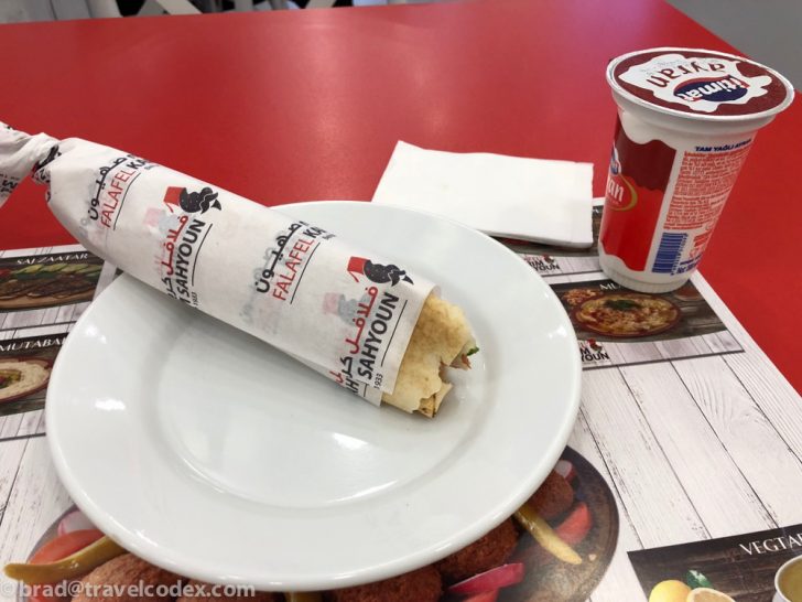 a burrito on a plate