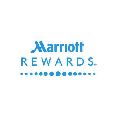 a blue and white logo
