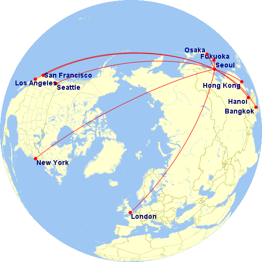 a map of the world