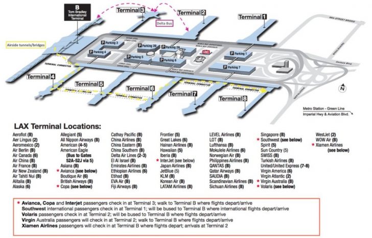 a map of a airport