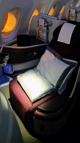 A380 Business seat