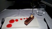 Business class dessert